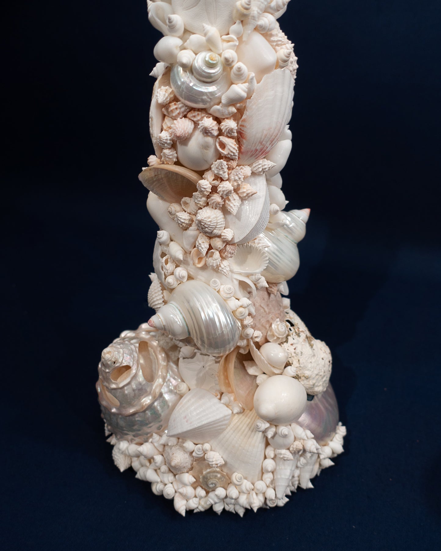 White table lamps | Shellman | Amsterdam | Natural art from sea and beach