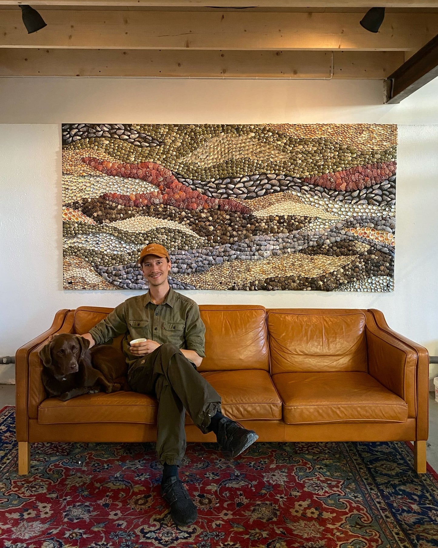 Forest waves | | Shellman | Amsterdam | Natural art from sea and beach