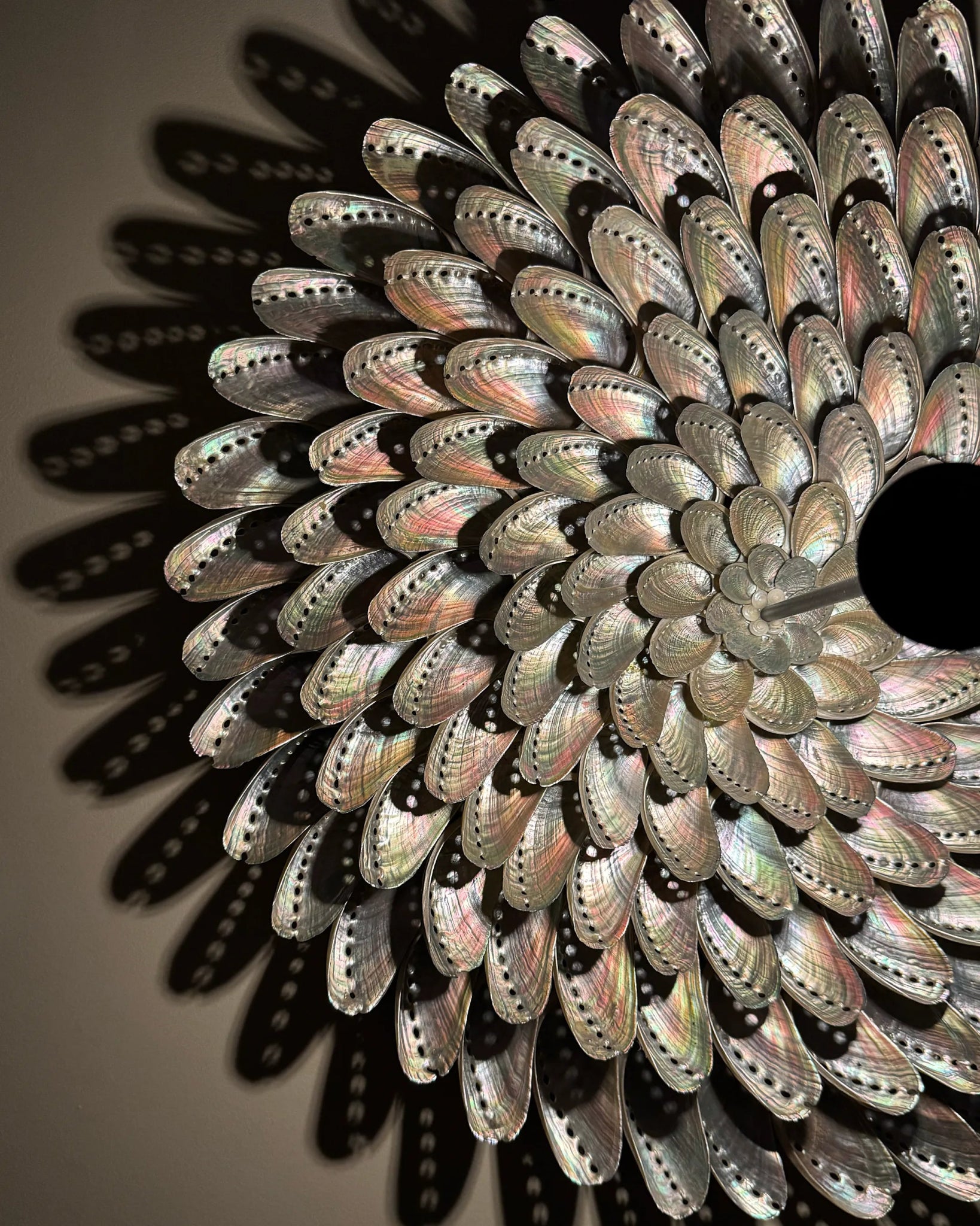 LUMI 45 | Light / Wall Decoration | Shellman | Amsterdam | Natural art from sea and beach