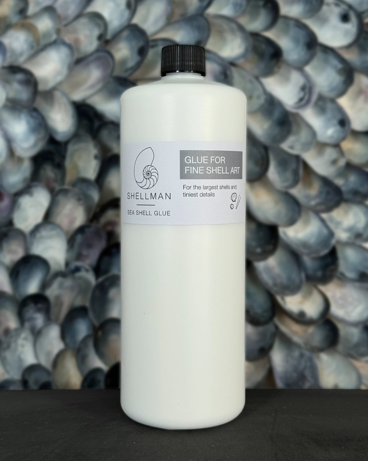 Shellman Sea shell glue 1l refill bottle
