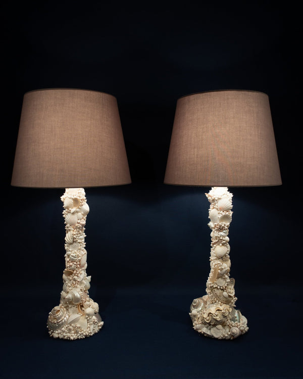 White table lamps